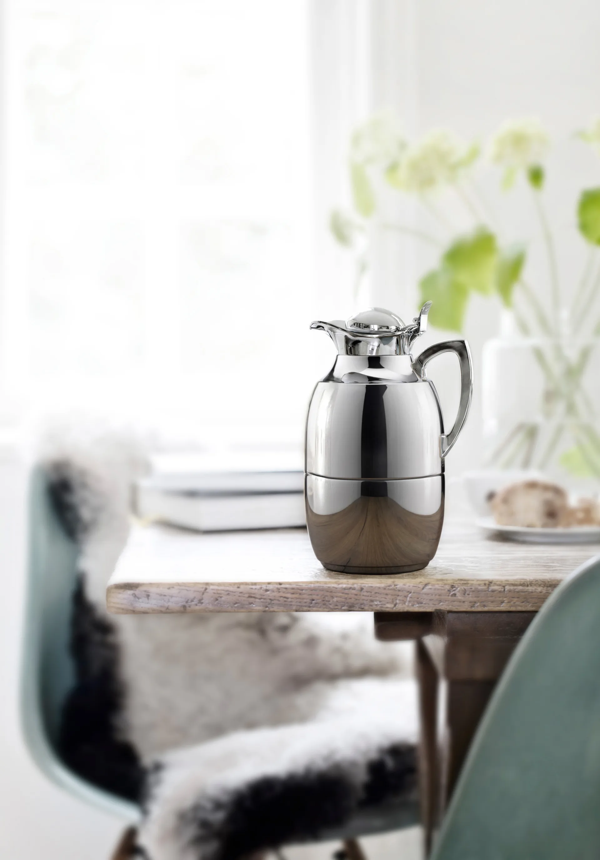 Jarra termo Juwel 1 l, Acero inoxidable cromado Alfi