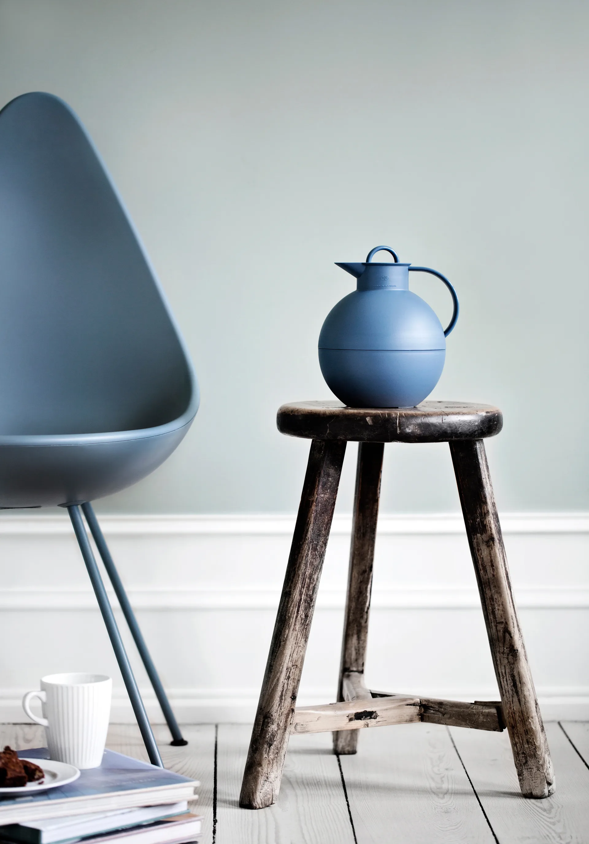 Jarra termo Kulan 0,94 l, Azul índigo escarchado Alfi