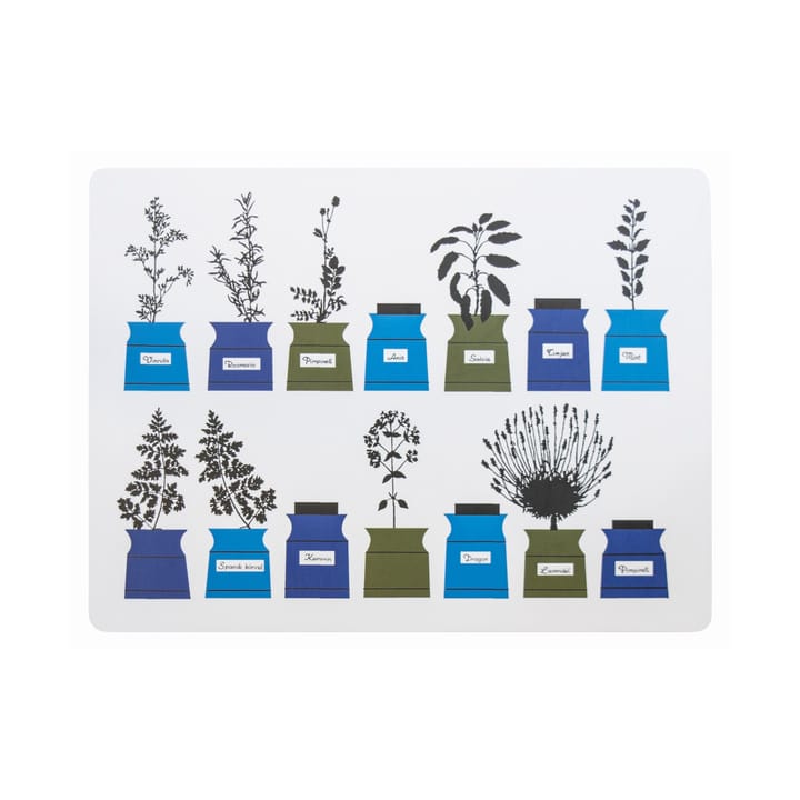 2 Manteles individuales Persons kryddskåp 30x40 cm, Azul Almedahls