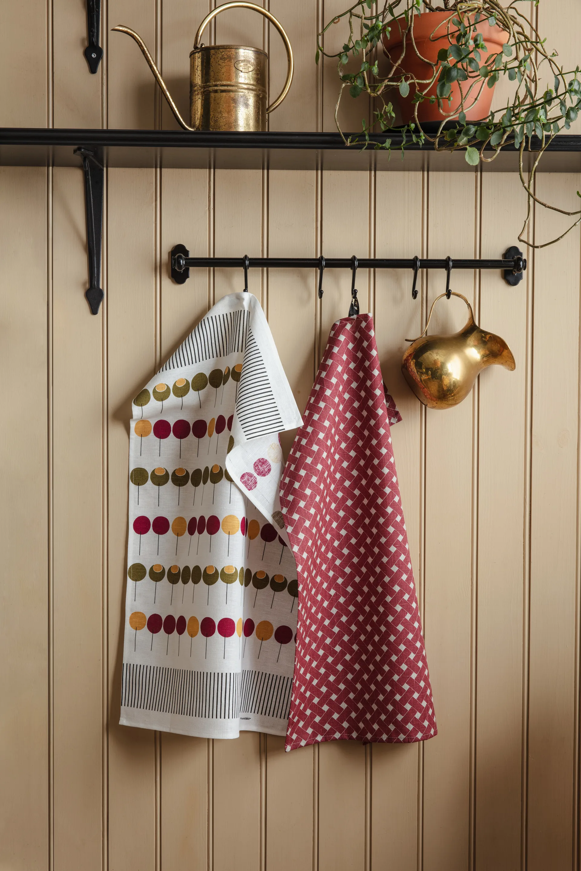 Agarradera XL Korg 23x23 cm, Natur-taupe Almedahls