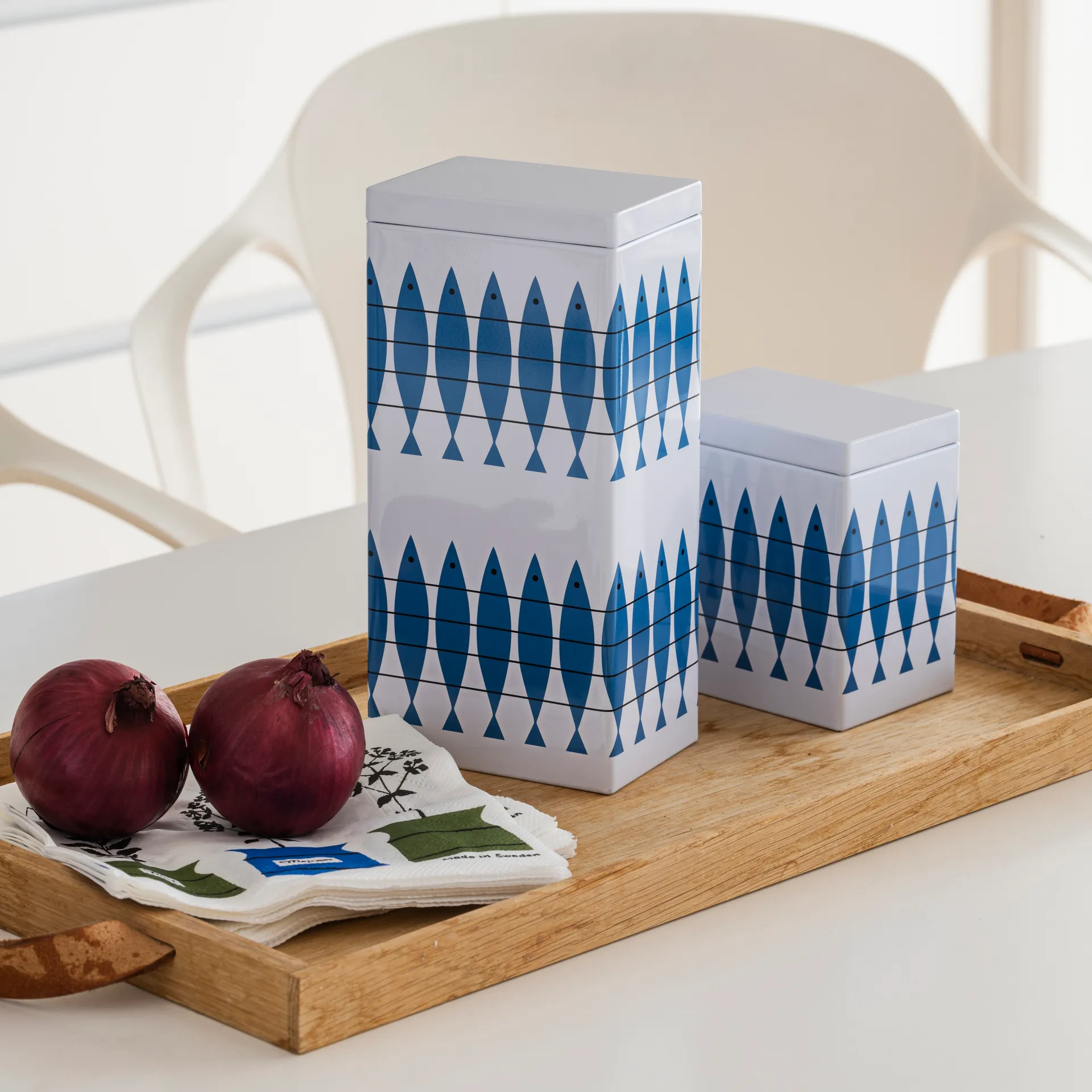 Bote de café Sill, Azul Almedahls