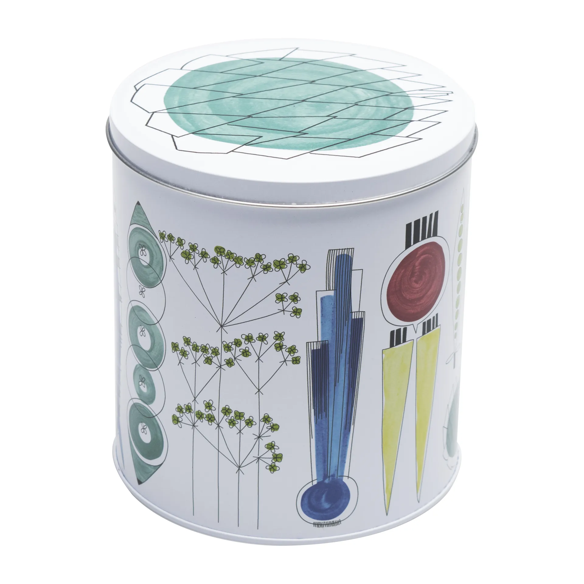 Bote Picknick redondo 13,6x15 cm, Multi Almedahls