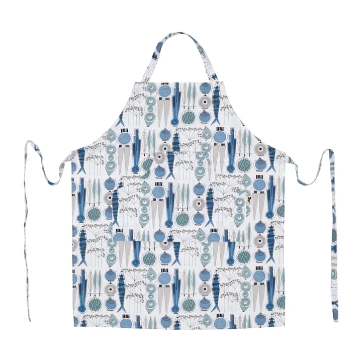 Delantal Picknick estampado pequeño - Azul-beige - Almedahls