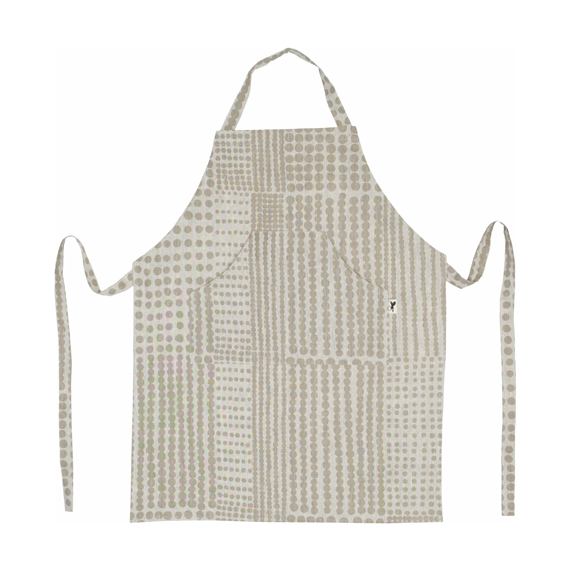 Delantal Pricktyg, Natur-taupe Almedahls