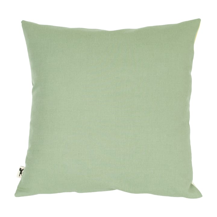 Funda de cojín Alma 50x50 cm, verde-amarillo Almedahls