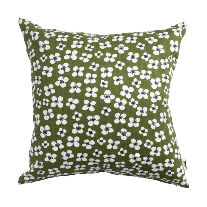Funda de cojín Belle Amie - Verde oscuro, 47x47 cm - Almedahls