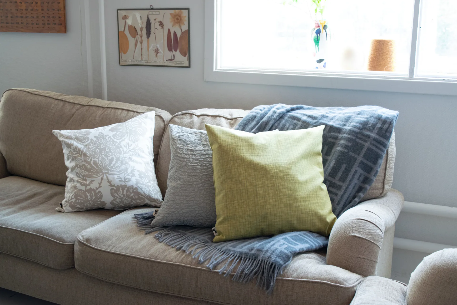 Funda de cojín Kvarts 50x50 cm, amarillo Almedahls