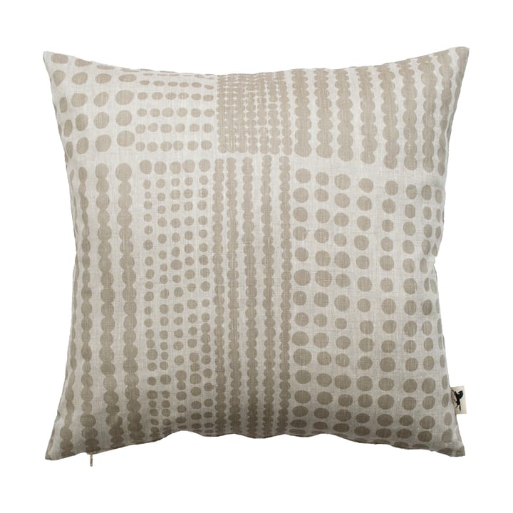 Funda de cojín Pricktyg 47x47 cm - Natur-taupe - Almedahls