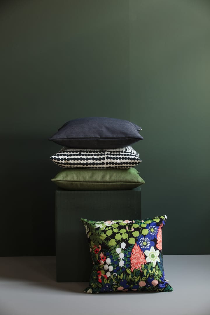 Funda de cojín Skogen 47x47 cm, Negro-multicolor Almedahls