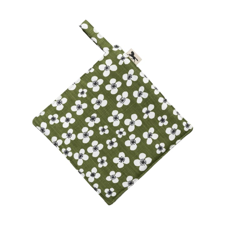Manopla de cocina Belle Amie 23x23 cm - Verde oscuro - Almedahls