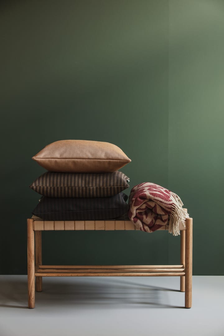Manta Kotteri 130x170 cm, Burdeos-beige Almedahls