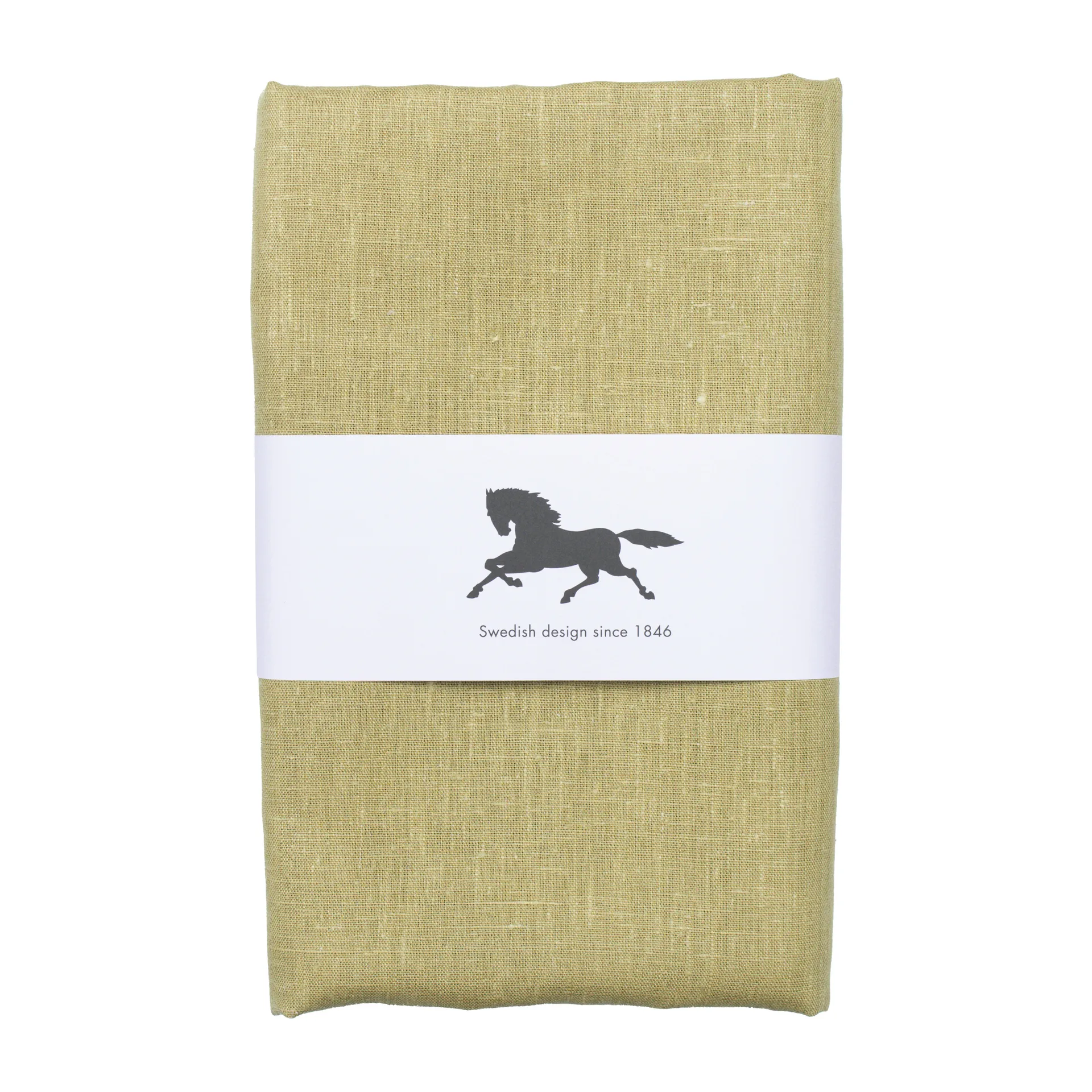 Mantel Linne 140x220 cm, aceituna Almedahls