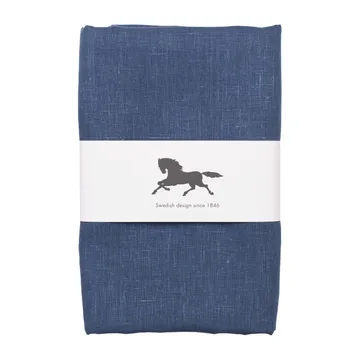Mantel Linne 140x220 cm - azul - Almedahls