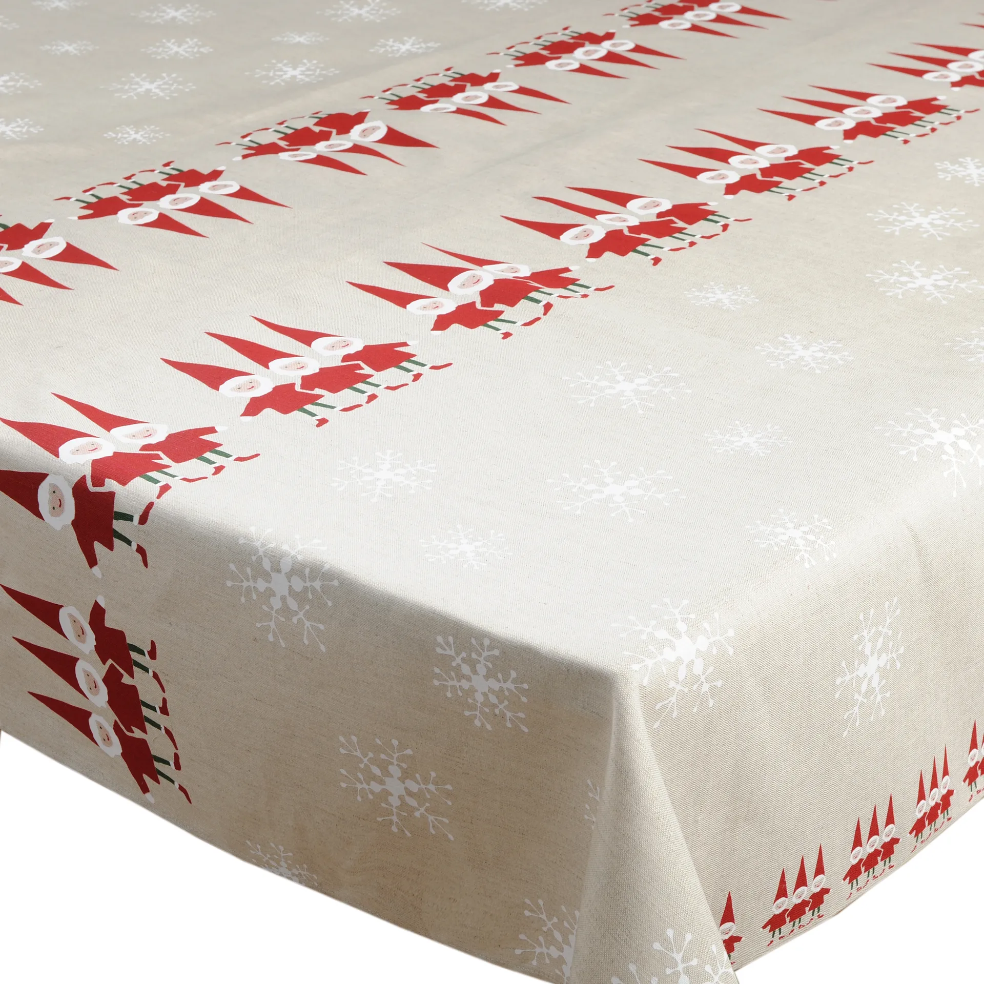 Mantel Tomtenisse 147x250 cm, Beige Almedahls