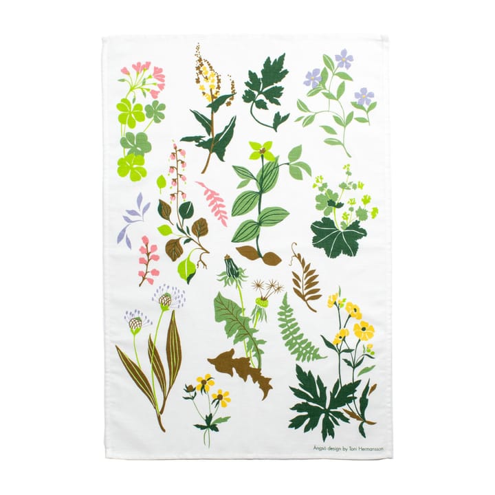 Paño de cocina Ängsö 47x70 cm - Blanco-multicolor - Almedahls