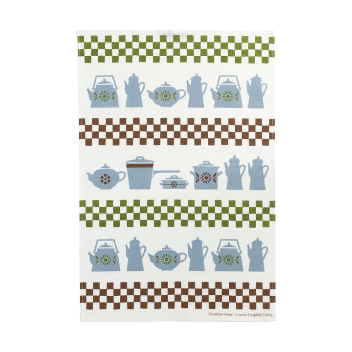 Paño de cocina Grytskåpet 47x70 cm - Multicolor-azul-verde - Almedahls