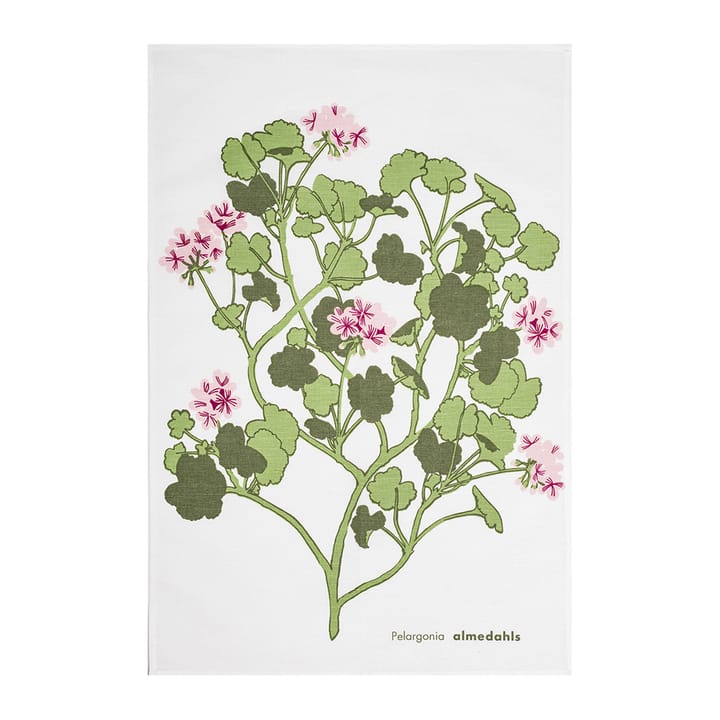 Paño de cocina Pelargonia, rosa Almedahls