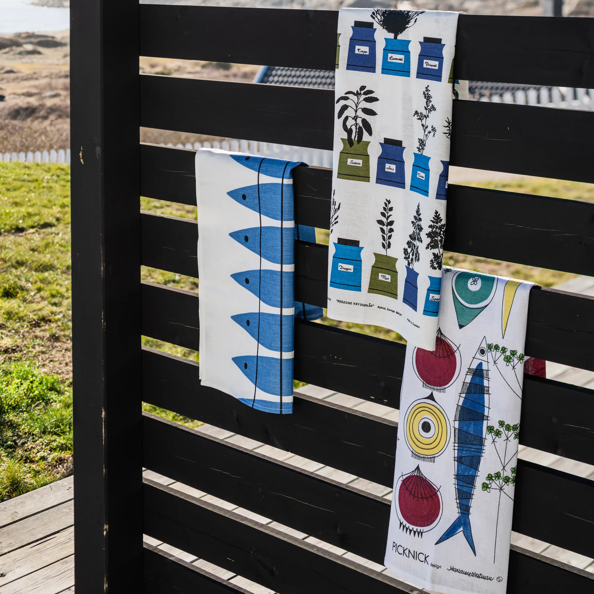 Paño de cocina Picknick, 47 x 70 cm Almedahls