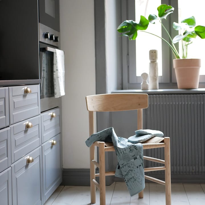 Paño de cocina Picknick, gris verdoso-negro Almedahls
