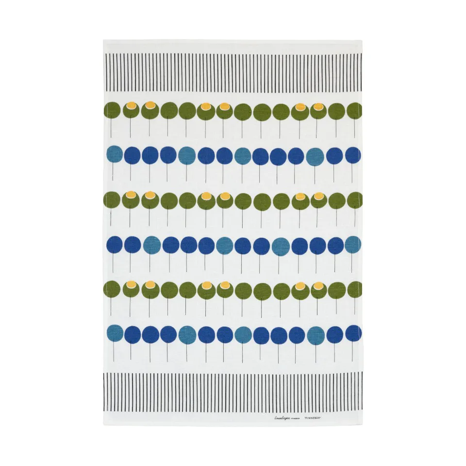 Paño de cocina Pinnebär 47x70 cm, Azul-verde Almedahls