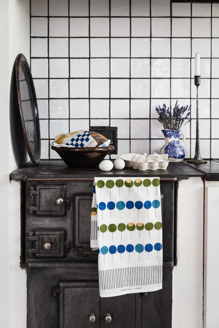 Paño de cocina Pinnebär 47x70 cm, Azul-verde Almedahls