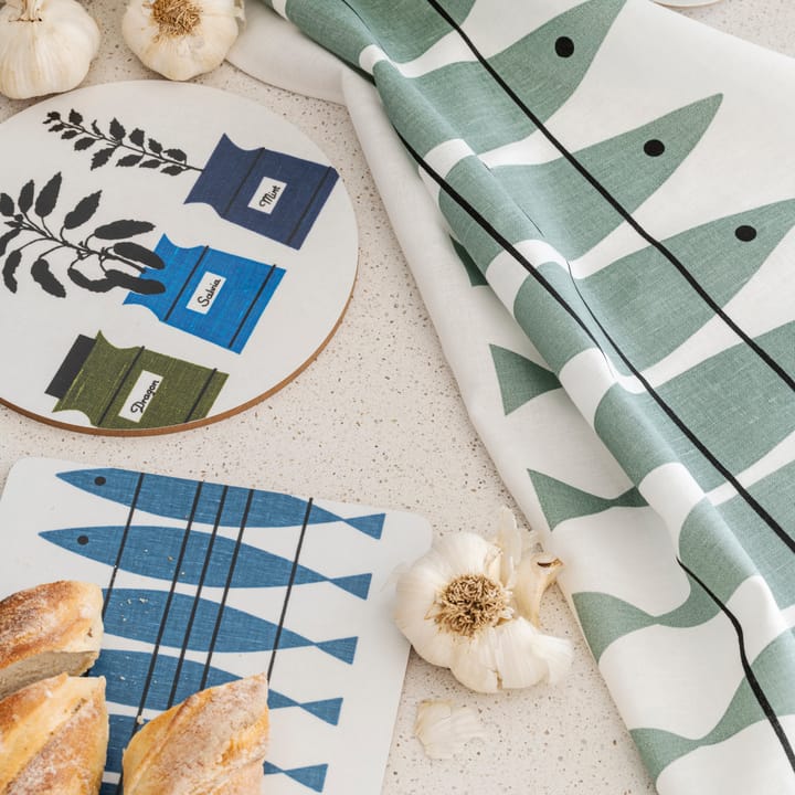 Paño de cocina Sill, verde-gris Almedahls