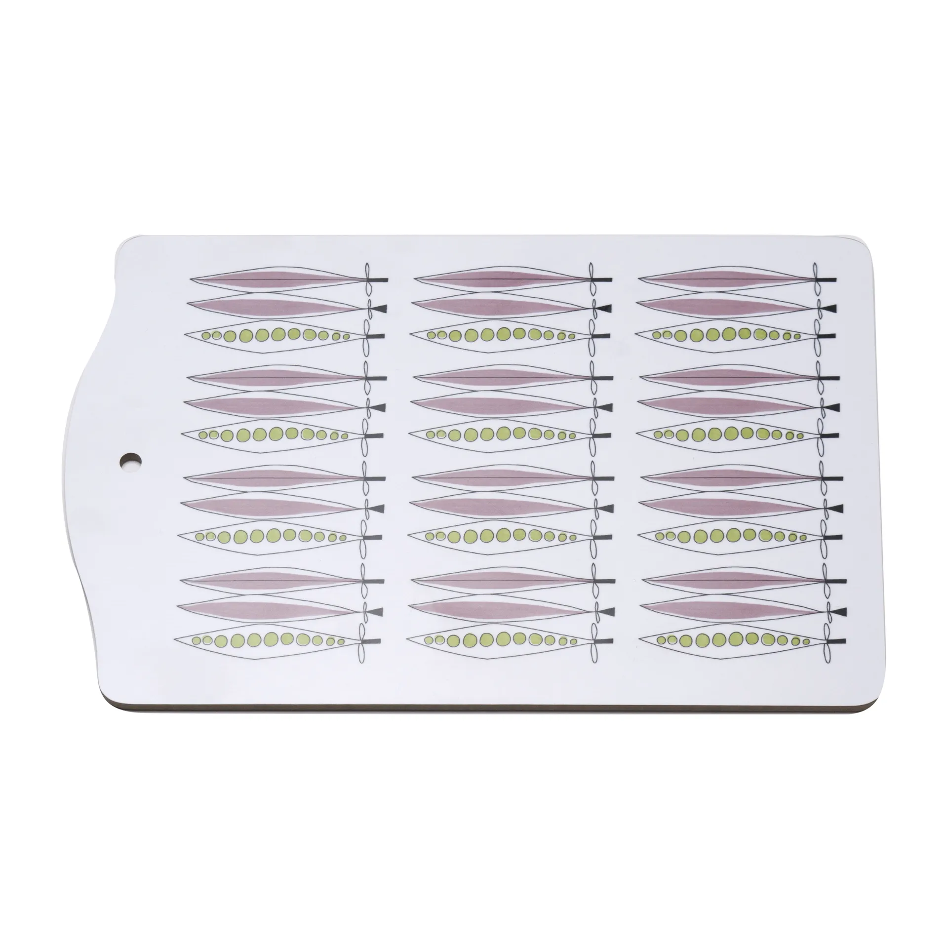 Picknick Bandeja de servir 20x30 cm, rosa azulado-multi Almedahls