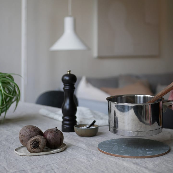 Salvamanteles Picknick Ø21 cm, gris verdoso Almedahls