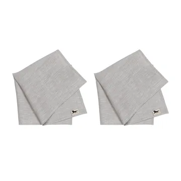Servilleta Linne 45x45 cm 2 unidades - Crudo - Almedahls