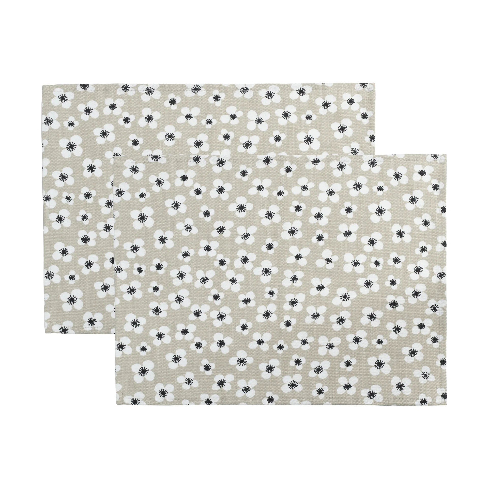 Set de 2 individuales para mesa Belle Amie, Beige, 34x45 cm Almedahls