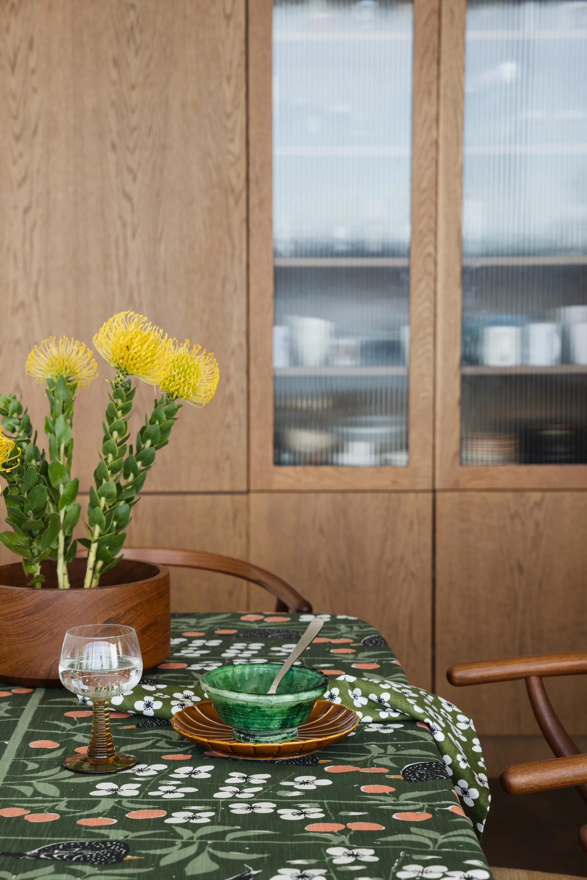 Set de 2 individuales para mesa Belle Amie, Verde oscuro, 34x45 cm Almedahls