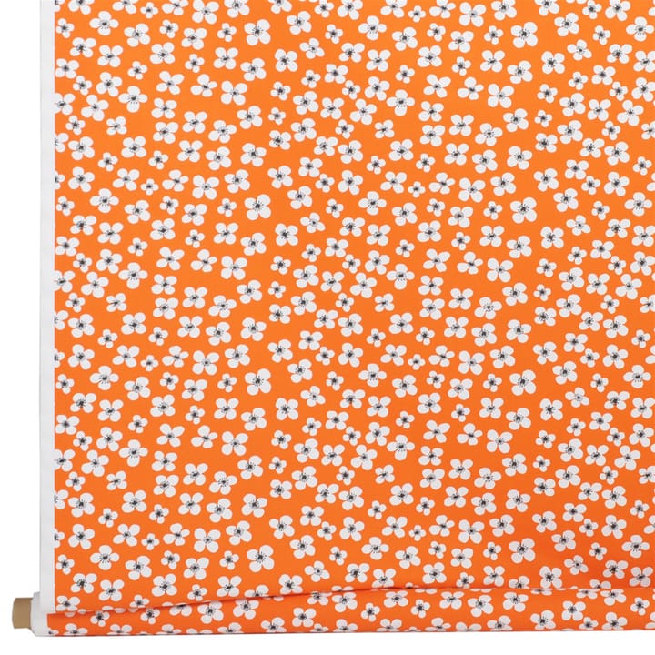 Tela Belle Amie naranja, naranja-blanco Almedahls