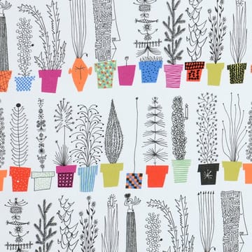 Tela Italiensk Blomsterhylla - multi - Almedahls
