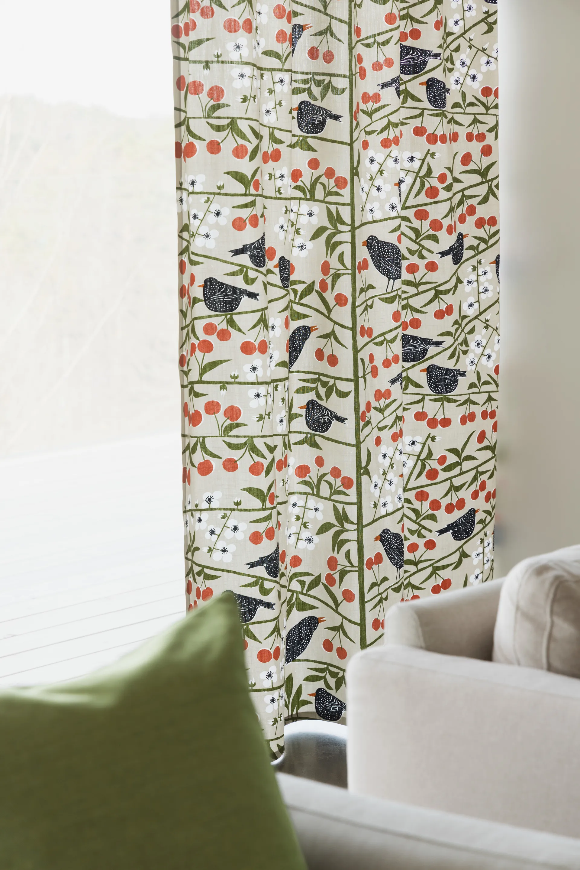 Tela Körsbärsträdgården, Beige Almedahls