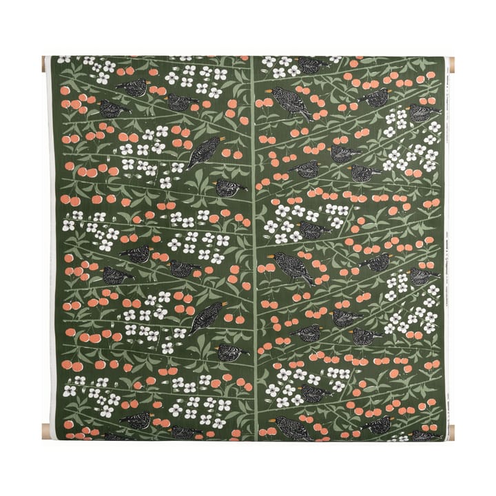 Tela Körsbärsträdgården - Verde oscuro - Almedahls