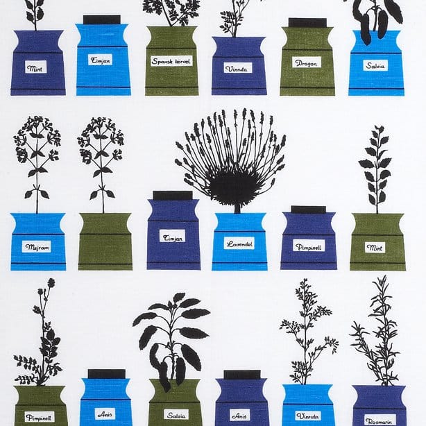 Tela Persons Kryddskåp, azul-verde Almedahls