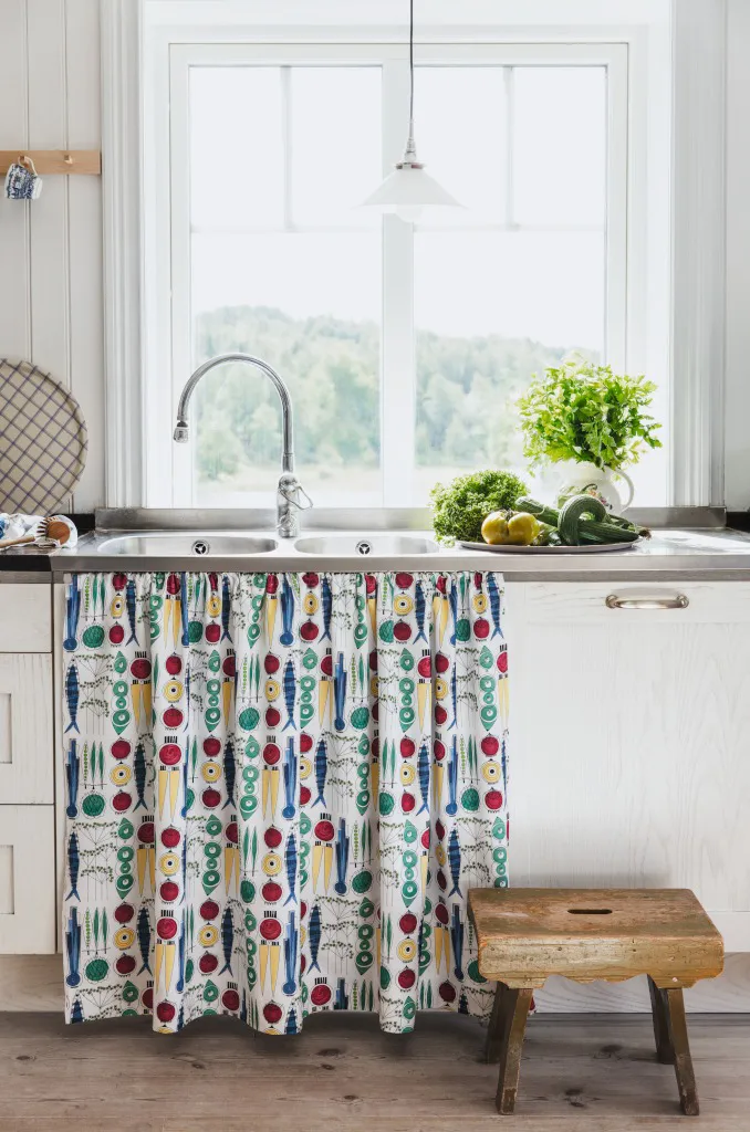 Tela Picknick, Multi-estampado pequeño Almedahls