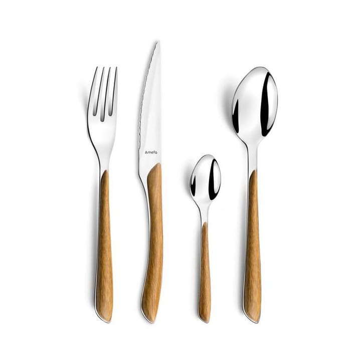 Set de cubiertos Eclat 16 piezas, Natur Amefa