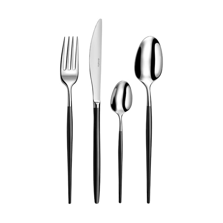 Set de cubiertos Soprano 16 piezas - Negro - Amefa
