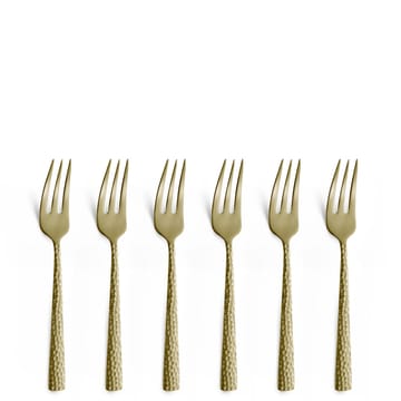 Tenedores de postre Felicity 15,6 cm 6-pack - Champagne - Amefa