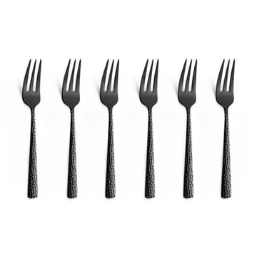 Tenedores de postre Felicity 15,6 cm 6-pack - Negro - Amefa