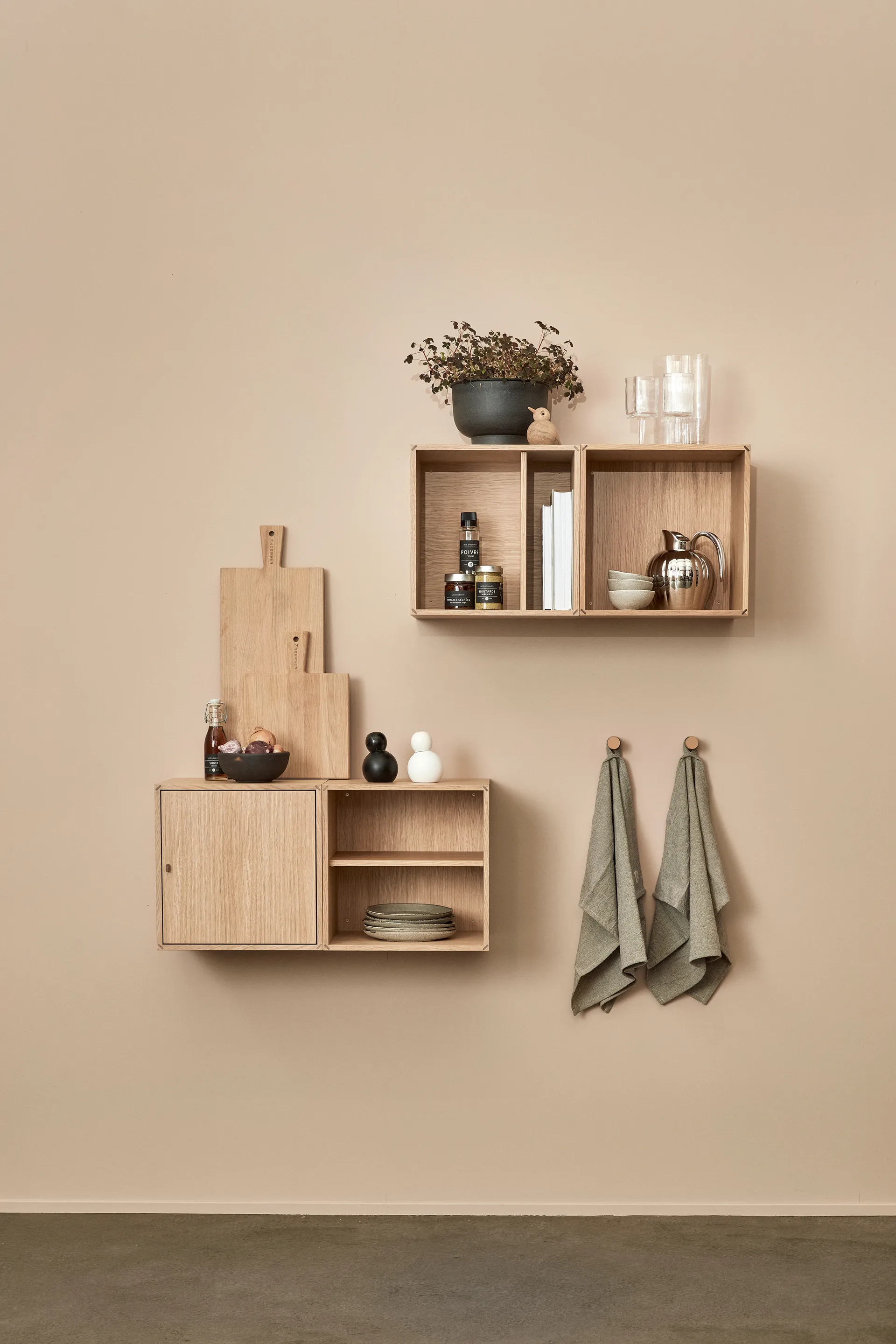 Armario con puerta S10 Signature Module 38x30x38 cm, Oak Andersen Furniture