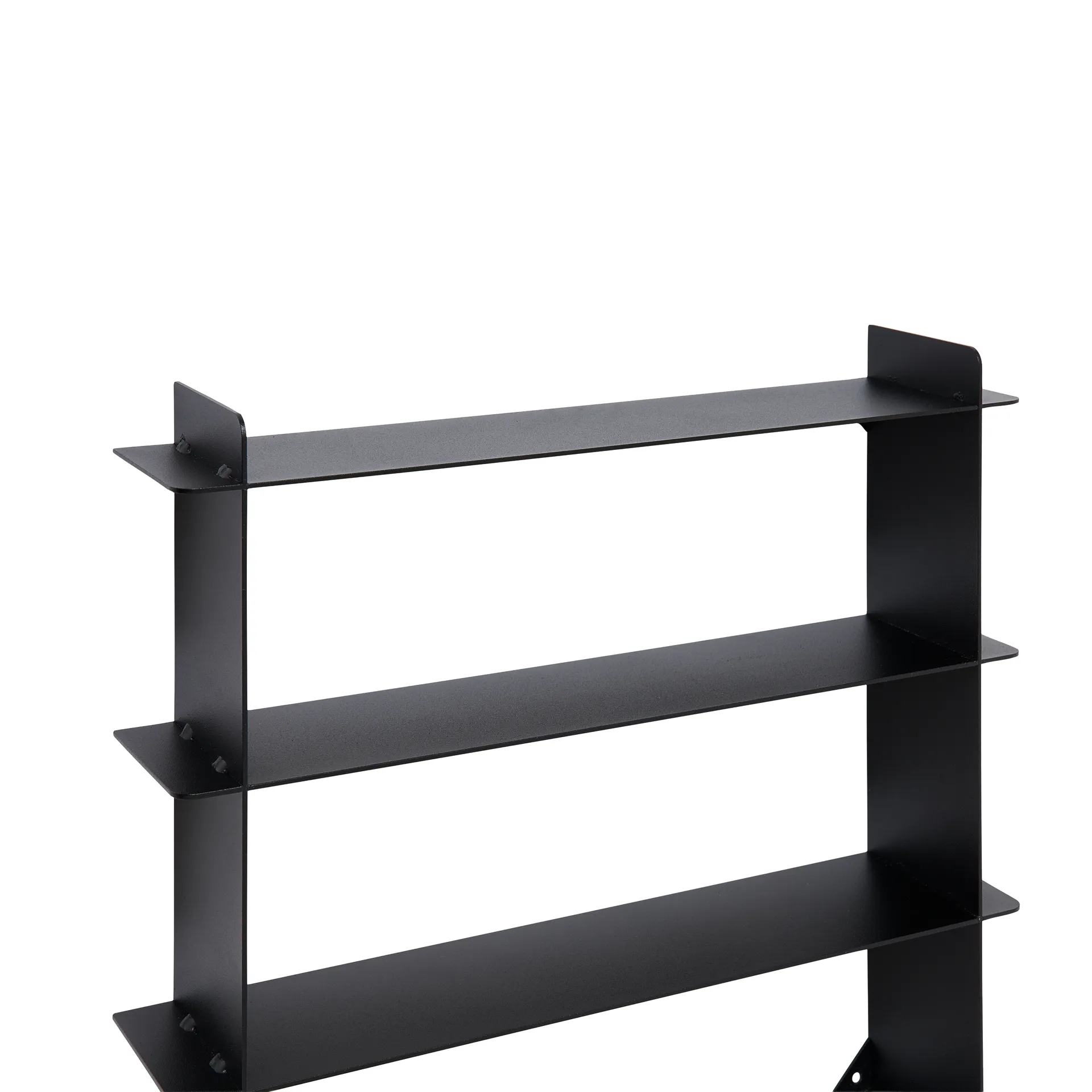 Estante de pared Division, Acero negro, 45×45×10 cm Andersen Furniture