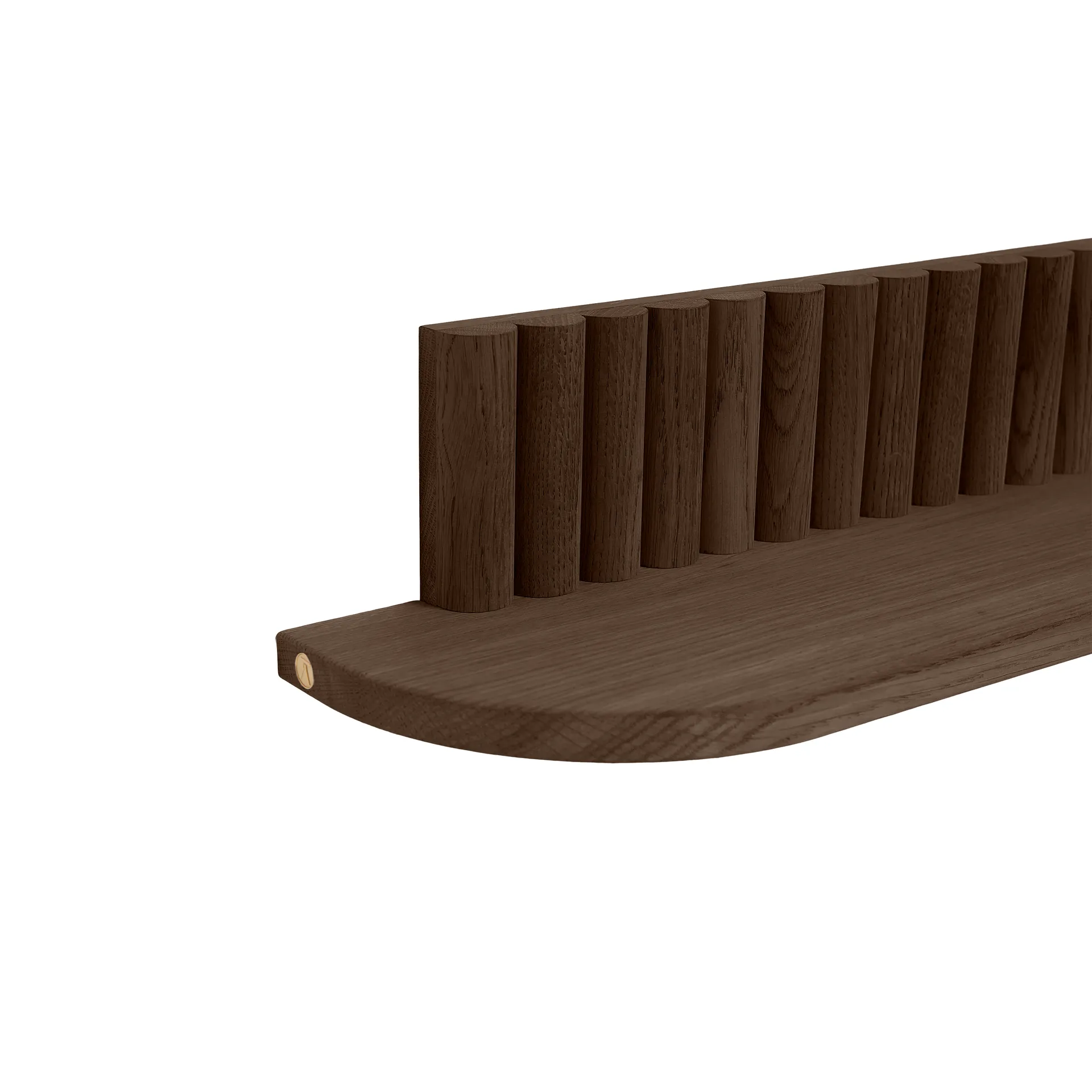 Estante de pared Pillar , Roble ahumado aceitado, 78×15×12 cm Andersen Furniture