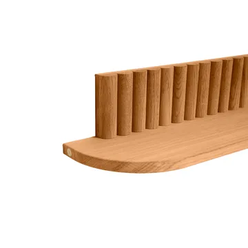Estante de pared Pillar  - Roble natural aceitado, 78x15x12 cm - Andersen Furniture