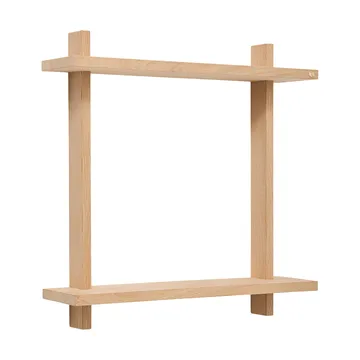 Estante de pared Treat doble - Roble, 50×12×50 cm - Andersen Furniture