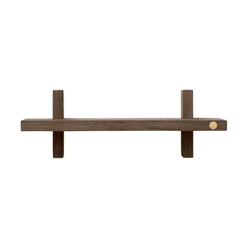 Estante de pared Treat individual - Roble ahumado aceitado, 34x12x11,2 cm - Andersen Furniture