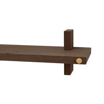 Estante de pared Treat individual - Roble ahumado aceitado, 50×12×11,2 cm - Andersen Furniture