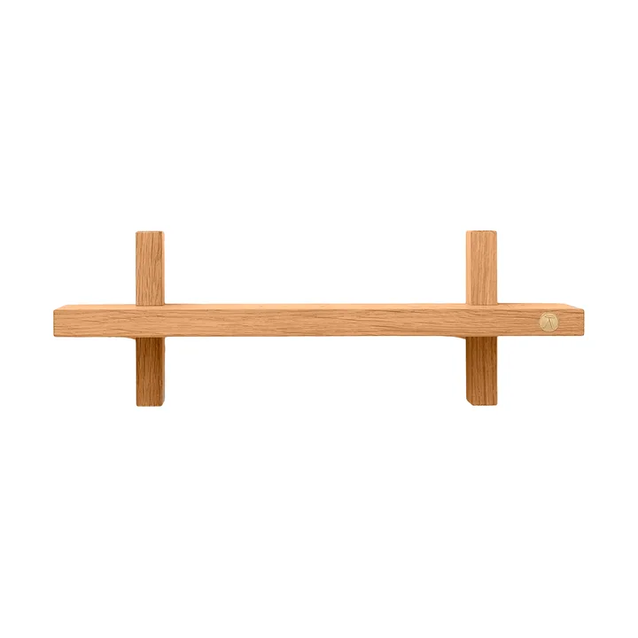 Estante de pared Treat individual - Roble natural aceitado, 34 × 12 × 11,2 cm - Andersen Furniture