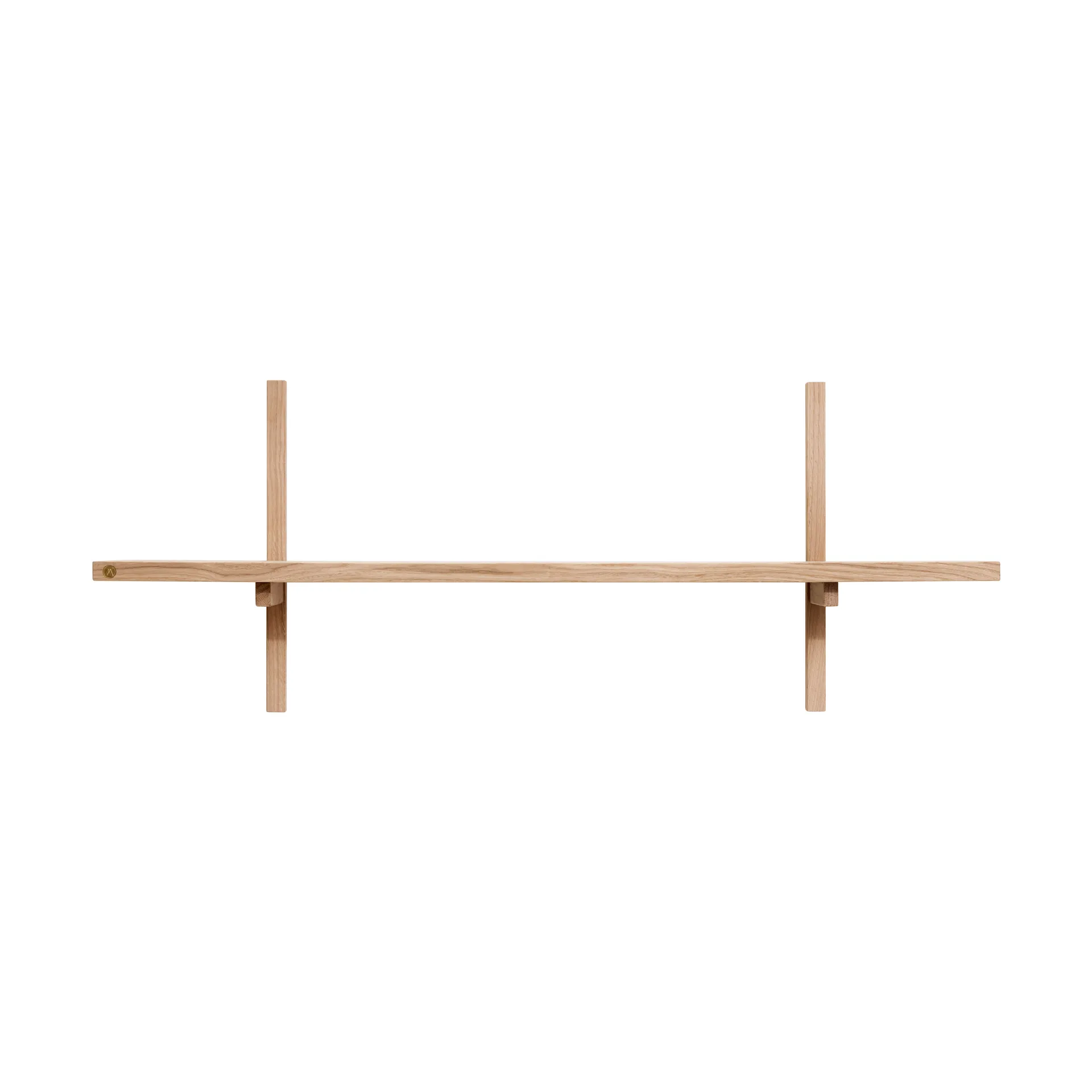 Estantería de pared A Light Shelf 90x21x35 cm, Oak Andersen Furniture